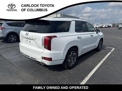 Hyper White 2022 Hyundai PALISADE Calligraphy