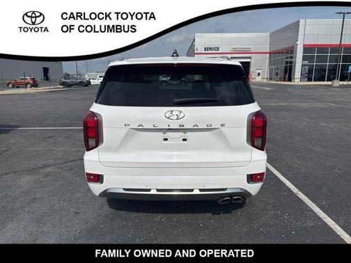 Hyper White 2022 Hyundai PALISADE Calligraphy