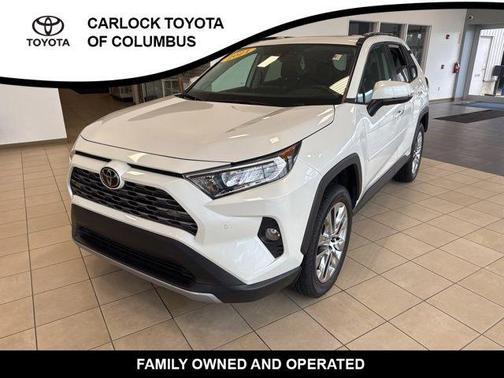 Blizzard Pearl 2021 Toyota RAV4 Limited