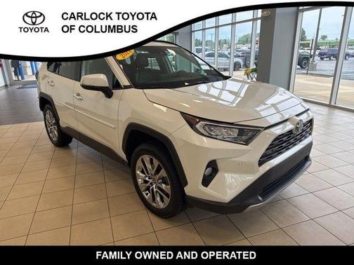 Blizzard Pearl 2021 Toyota RAV4 Limited