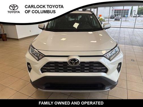 Blizzard Pearl 2021 Toyota RAV4 Limited
