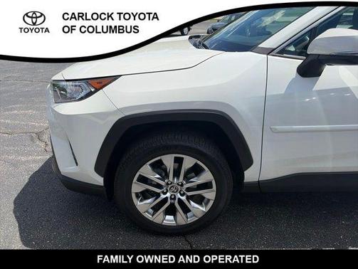 Blizzard Pearl 2021 Toyota RAV4 Limited