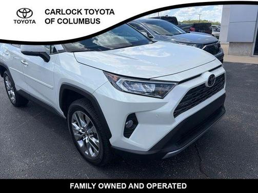 Blizzard Pearl 2021 Toyota RAV4 Limited
