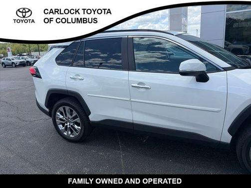 Blizzard Pearl 2021 Toyota RAV4 Limited