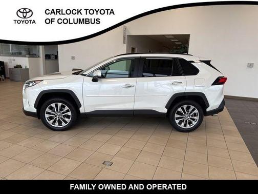 Blizzard Pearl 2021 Toyota RAV4 Limited