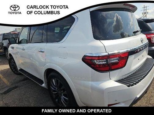 Aspen White 2023 Nissan Armada Platinum