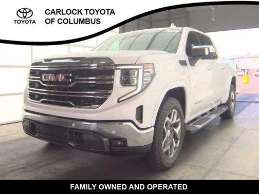 White Frost Tri-Coat 2024 GMC Sierra 1500 SLT
