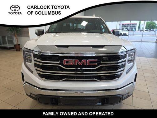 White Frost Tri-Coat 2024 GMC Sierra 1500 SLT