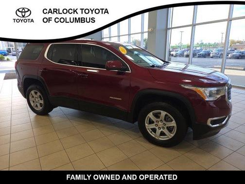 Crimson Red Tintcoat 2017 GMC Acadia SLE-1