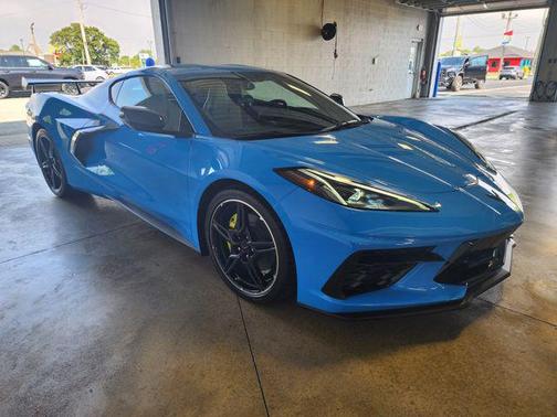Rapid Blue 2023 Chevrolet Corvette Stingray w/1LT