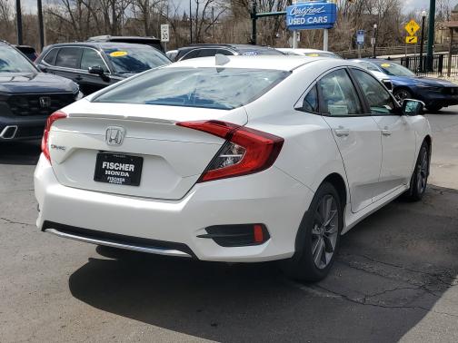 Platinum White Pearl 2019 Honda Civic