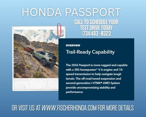 2026 Honda Passport RTL