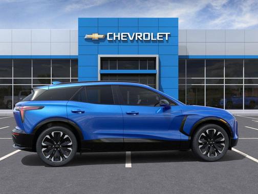 Riptide Blue Metallic 2025 Chevrolet Blazer EV AWD RS
