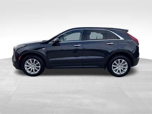 Galactic Gray Metallic 2023 Cadillac XT4 Luxury