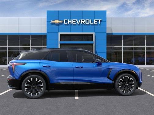 Riptide Blue Metallic 2025 Chevrolet Blazer EV AWD RS