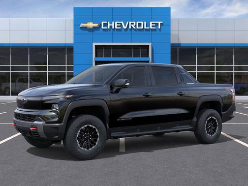 Black 2026 Chevrolet Silverado EV Trail Boss