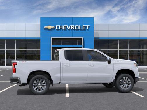 Summit White 2026 Chevrolet Silverado 1500 LT