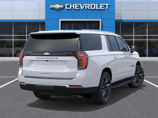 Summit White 2026 Chevrolet Suburban LS