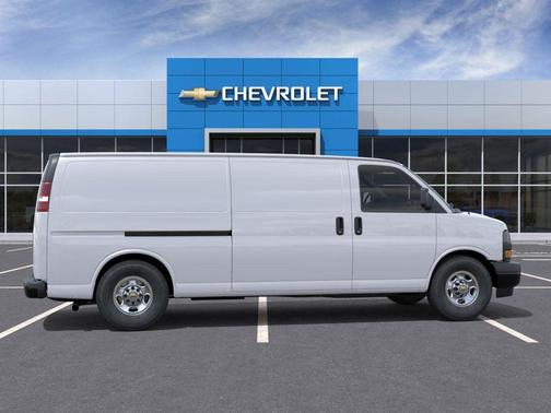 Summit White 2025 Chevrolet Express 2500 Work Van