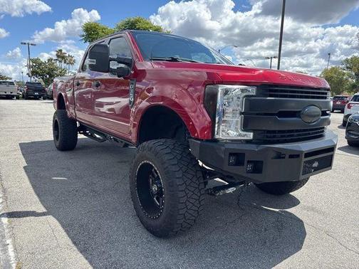 Red Metallic 2017 Ford F-350 Lariat