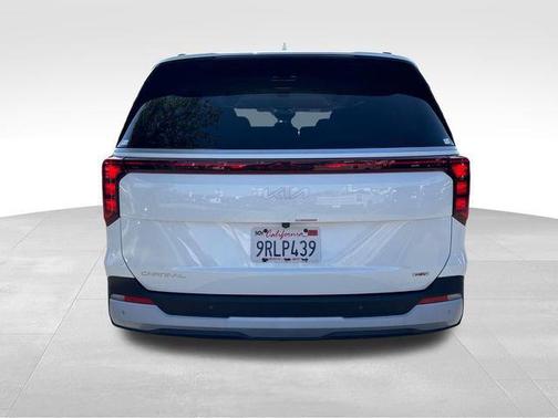 Snow White Pearl 2025 Kia Carnival Hybrid EX