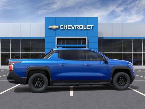 Riptide Blue Metallic 2026 Chevrolet Silverado EV LT