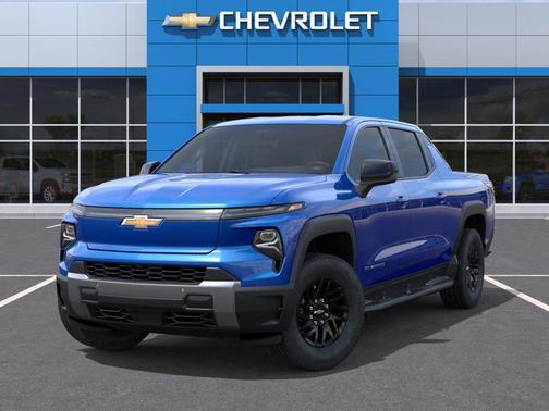 Riptide Blue Metallic 2026 Chevrolet Silverado EV LT