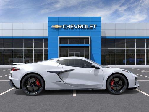 Arctic White 2026 Chevrolet Corvette E-Ray Coupe, 3LZ, RWD