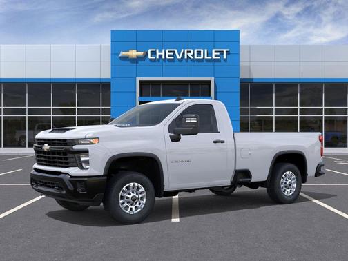 Summit White 2025 Chevrolet Silverado 2500 WT