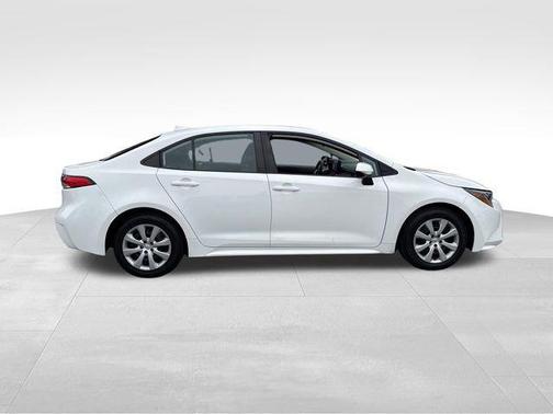 White 2022 Toyota Corolla LE