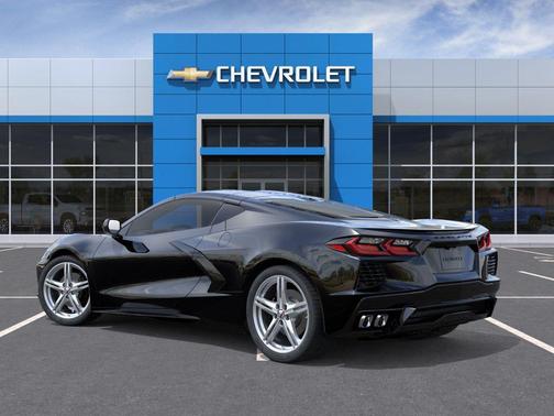 Black 2026 Chevrolet Corvette Stingray w/1LT