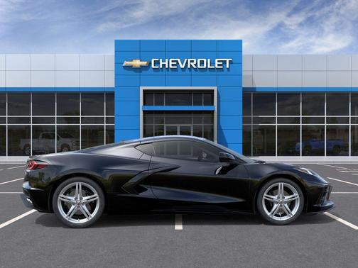 Black 2026 Chevrolet Corvette Stingray w/1LT