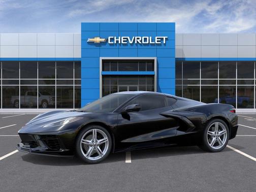 Black 2026 Chevrolet Corvette Stingray w/1LT