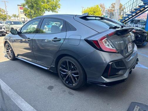 Gray 2020 Honda Civic Sport Touring