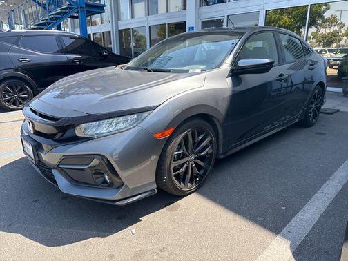 Gray 2020 Honda Civic Sport Touring