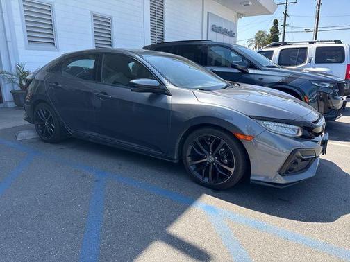 Gray 2020 Honda Civic Sport Touring