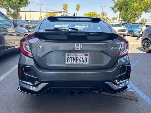 Gray 2020 Honda Civic Sport Touring