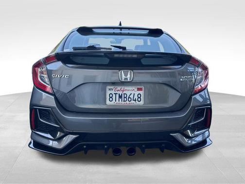 Gray 2020 Honda Civic Sport Touring