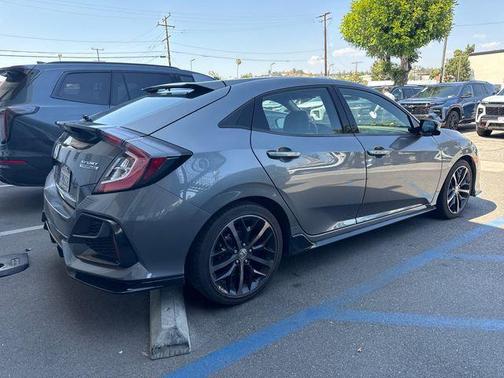Gray 2020 Honda Civic Sport Touring
