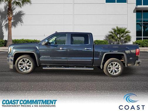 Dark Slate Metallic 2017 GMC Sierra 1500 SLT