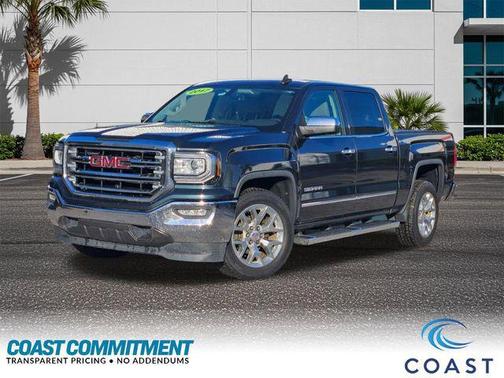 Dark Slate Metallic 2017 GMC Sierra 1500 SLT