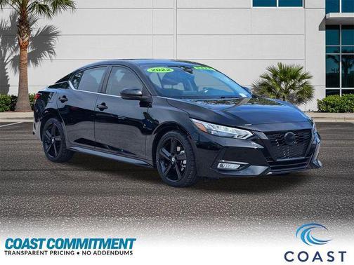 Super Black 2022 Nissan Sentra SR