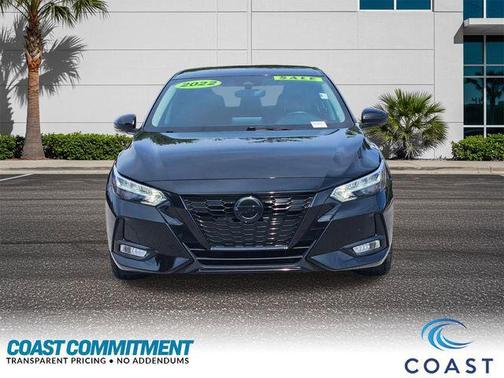 Super Black 2022 Nissan Sentra SR