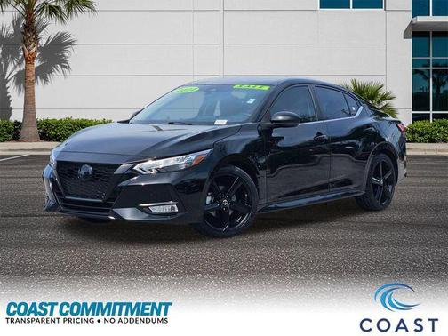 Super Black 2022 Nissan Sentra SR