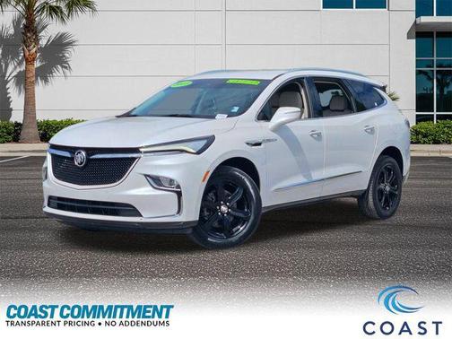 White Frost Tricoat 2023 Buick Enclave Essence FWD