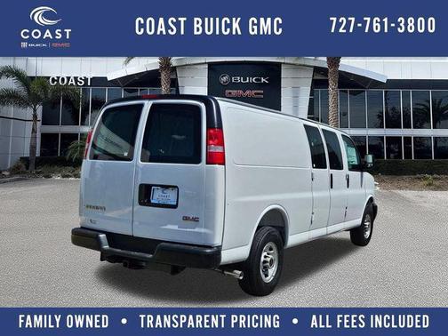 Summit White 2026 GMC Savana 2500 Work Van
