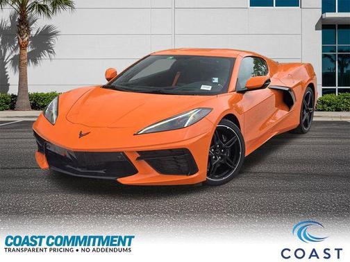 Amplify Orange Tintcoat 2023 Chevrolet Corvette Stingray w/2LT