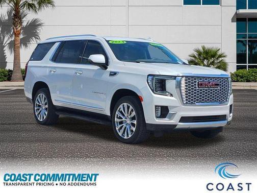 White Frost Tricoat 2024 GMC Yukon Denali