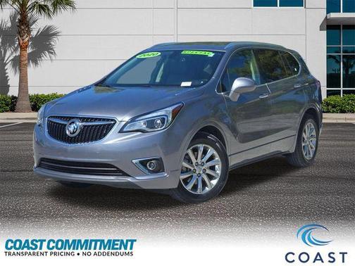 Satin Steel Metallic 2020 Buick Envision FWD Essence