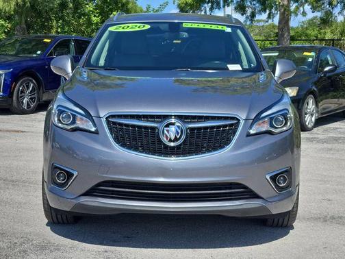 Satin Steel Metallic 2020 Buick Envision FWD Essence